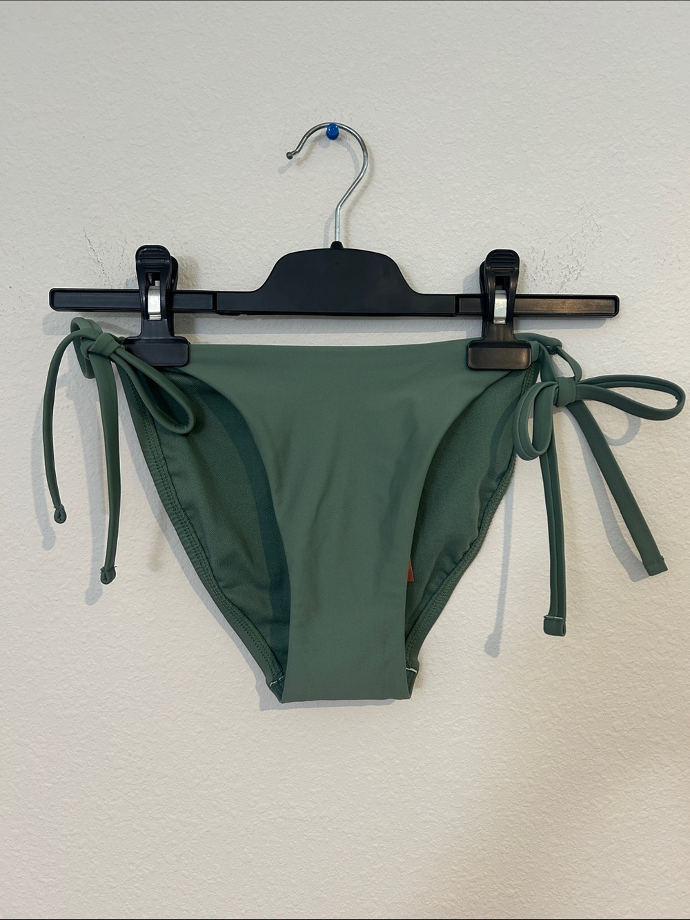 Shade & Shore Olive Green Side Tie Bikini Bottoms
